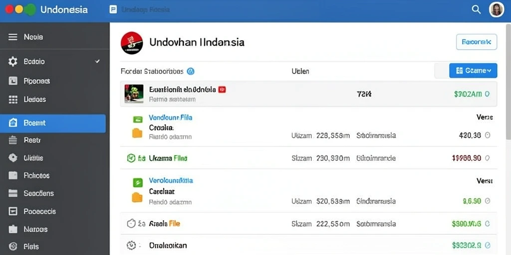 Tampilan grafis yang colorful dan menarik.
