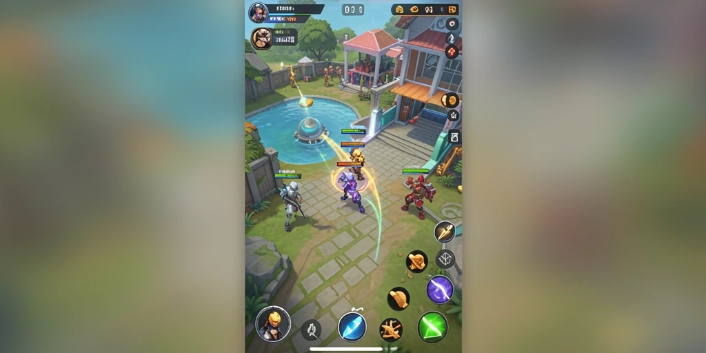 Screenshot tampilan karakter yang beragam dan unik.