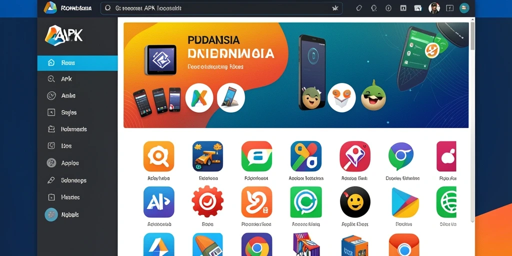 Tampilan menu utama yang menarik dan intuitif.