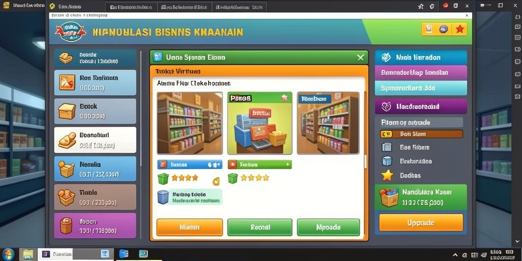 Tangkapan layar menampilkan aksi seru dalam permainan.