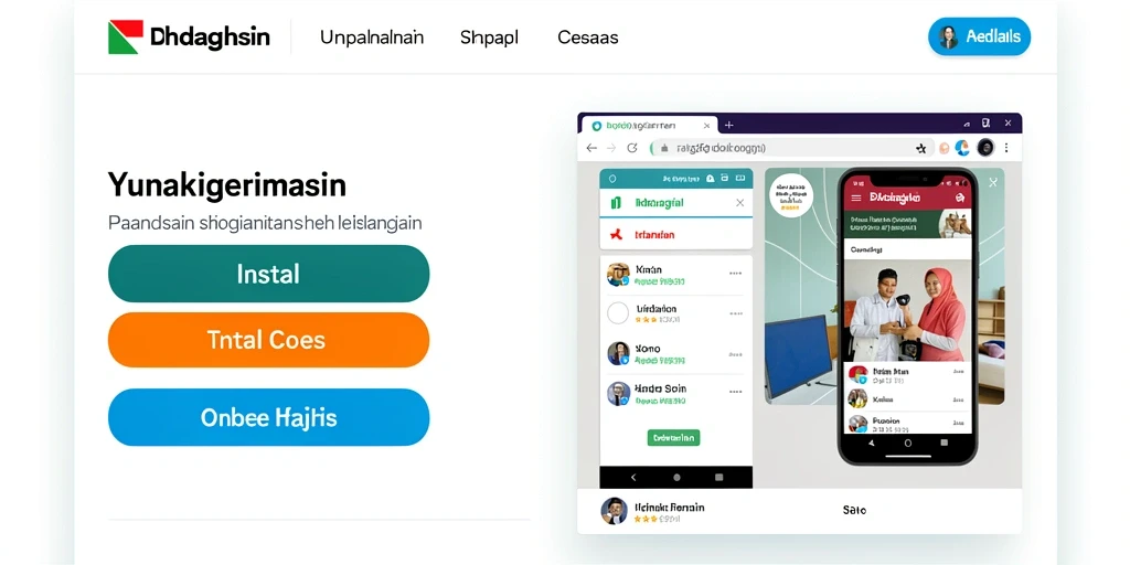 Tampilan antarmuka yang user-friendly dan menarik.