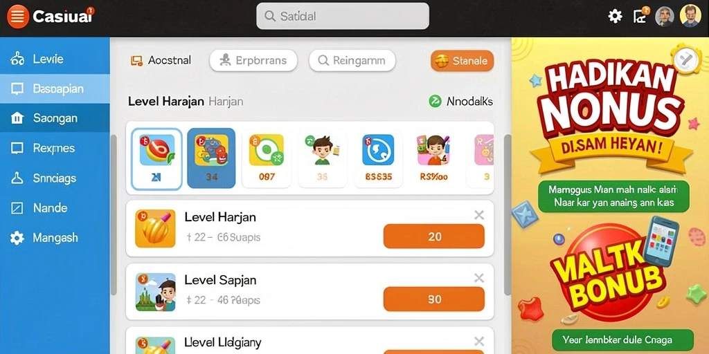 Screenshot menampilkan peta bintang interaktif yang menakjubkan.