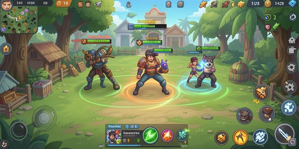 Screenshot menunjukkan tampilan utama aplikasi yang menarik.