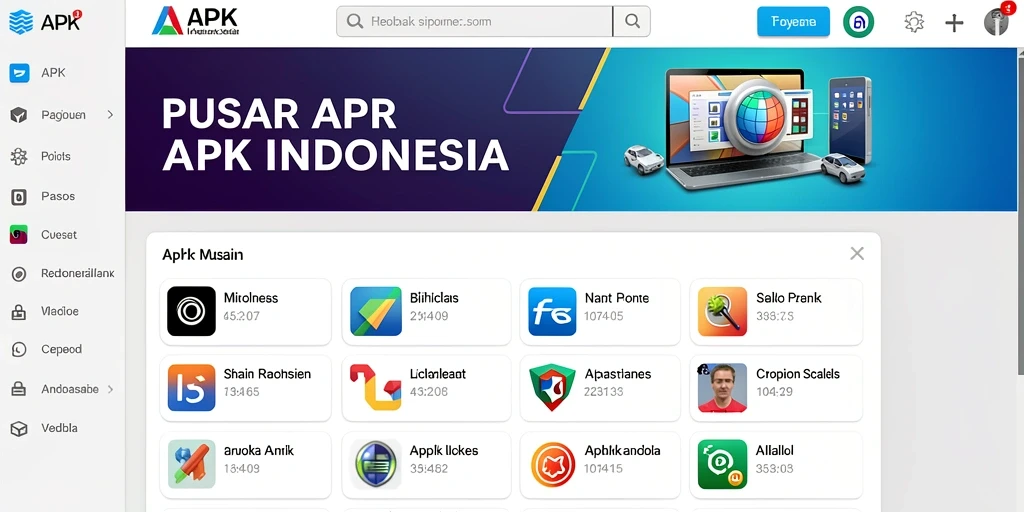 Tampilan antarmuka RICIS77 yang menarik.