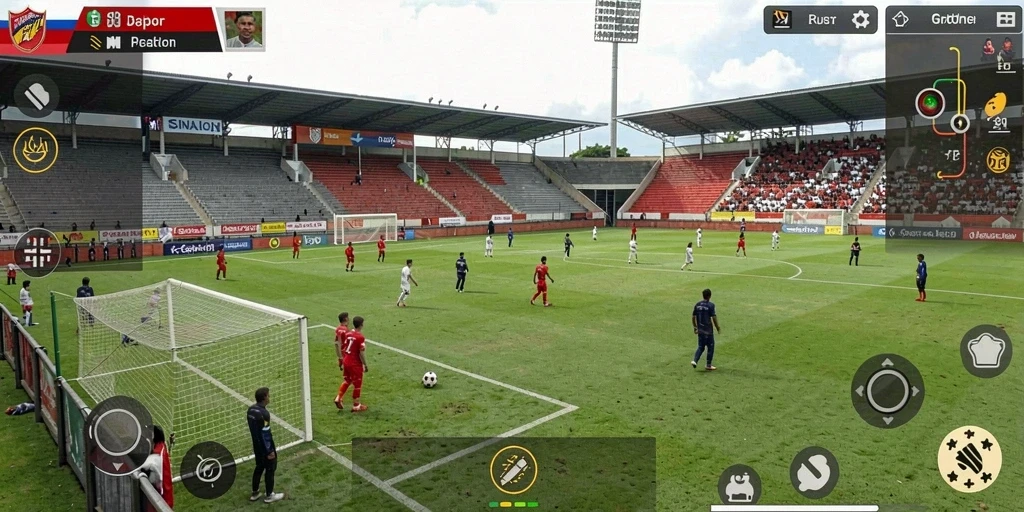 Tampilan awal permainan yang menarik.