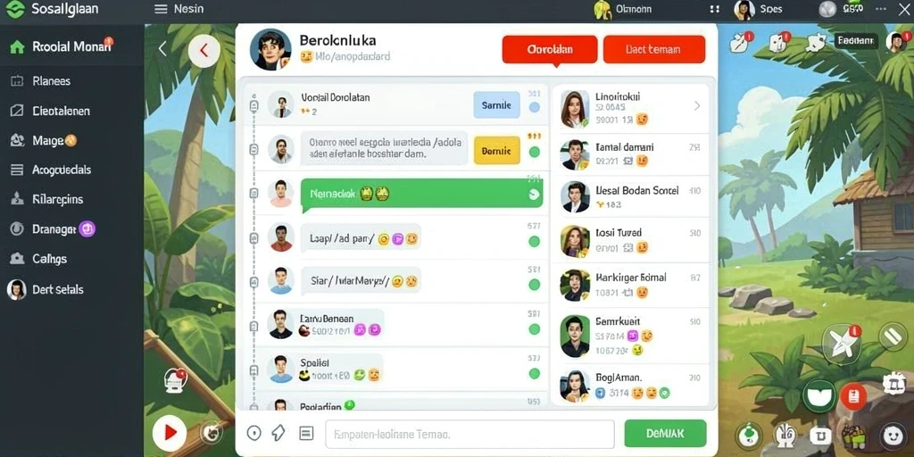 Antarmuka pengguna yang menarik dan mudah digunakan.